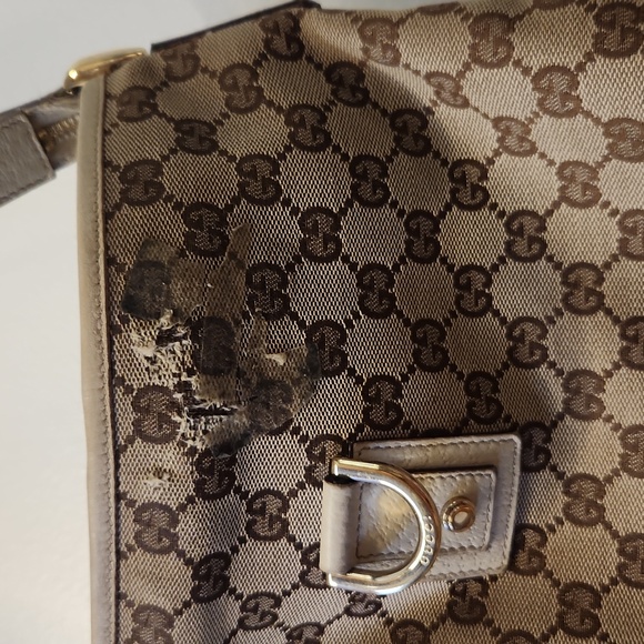Gucci Crossbody Brown and Ivory - Picture 9 of 17